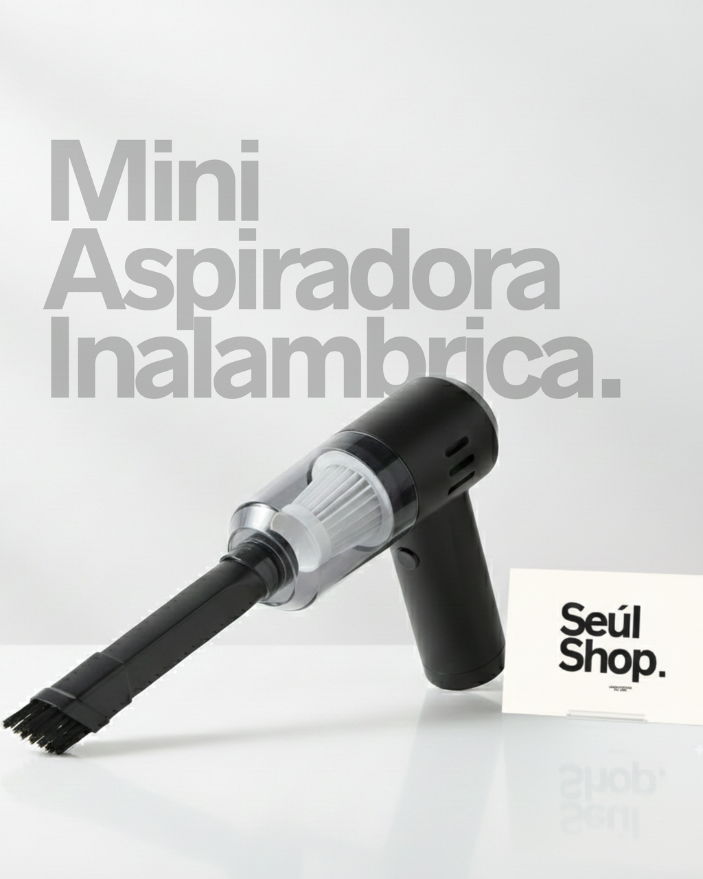 MINI ASPIRADORA RECARGABLE