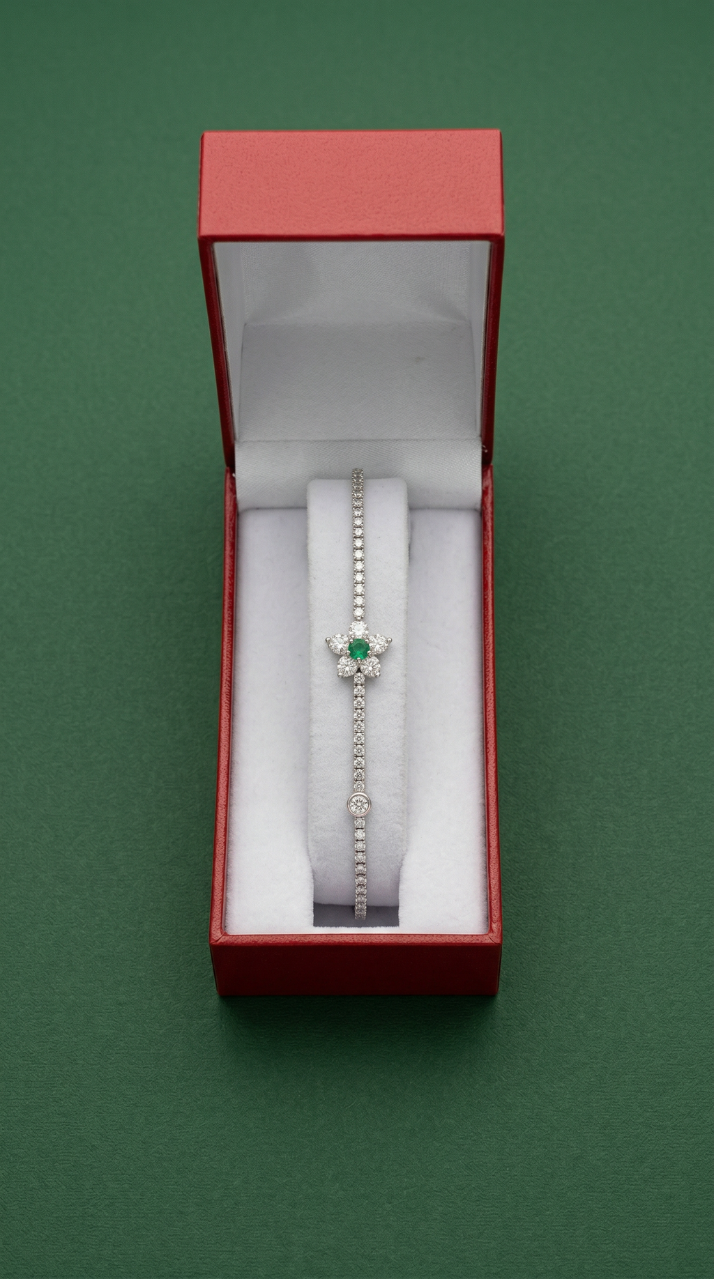 Green Flower - Pulsera