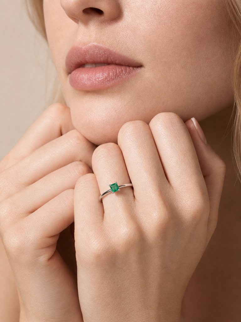 Green Stone - Anillo