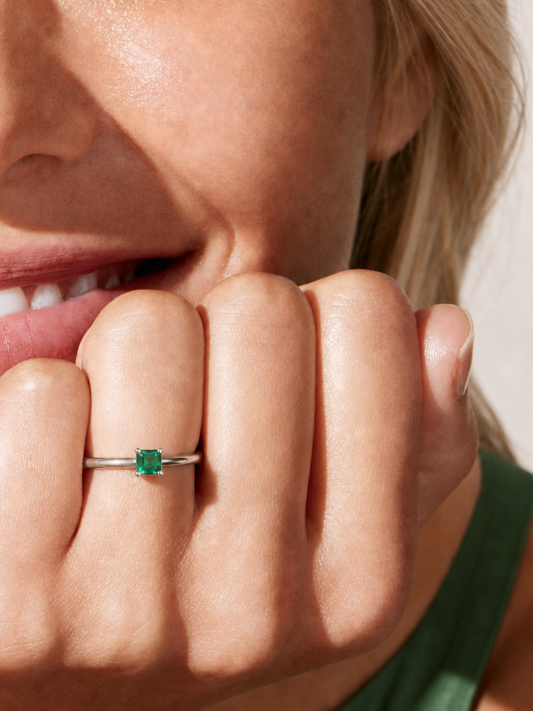 Green Stone - Anillo
