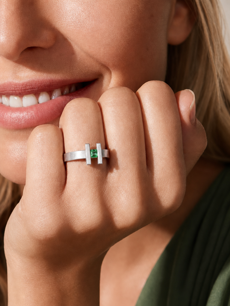 Green H - Anillo